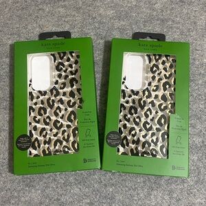 Lot of 2--KATE SPADE Protective Phone Cases for SAMSUNG GALAXY S24 Ultra